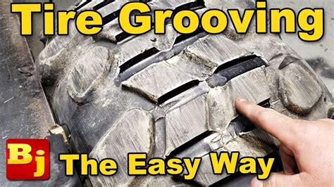 regrooving skid steer tires|cutting grooves in skidsteer tires .